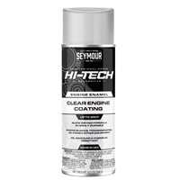SEYMOUR® HI-TECH 300 Degree Engine Enamels - Clear Engine Coating, 12 oz